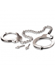 Металлические наручники Metal Leg Cuffs - Pipedream - купить с доставкой в Череповце