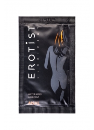 Пробник лубриканта на водной основе Erotist Anal - 4 мл. - Erotist Lubricants - купить с доставкой в Череповце