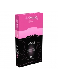 Презервативы с точками и рёбрышками DOMINO Classic Extase - 6 шт. - Domino - купить с доставкой в Череповце
