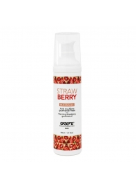 Разогревающее массажное масло  с ароматом клубники Gourmet Strawberry - 50 мл. - Exsens - купить с доставкой в Череповце