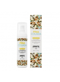 Разогревающее массажное масло с ароматом пина колада Gourmet Pina Colada - 50 мл. - Exsens - купить с доставкой в Череповце
