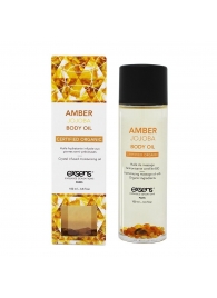 Органическое массажное масло AMBER JOJOBA - 100 мл. - Exsens - купить с доставкой в Череповце