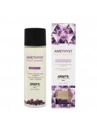 Органическое массажное масло AMETHYST SWEET ALMOND - 100 мл. - Exsens - купить с доставкой в Череповце