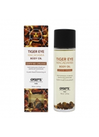 Органическое массажное масло TIGER EYE MACADAMIA - 100 мл. - Exsens - купить с доставкой в Череповце