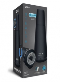 Вибрирующий смарт-мастурбатор ZOLO STEALTH - Zolo - в Череповце купить с доставкой
