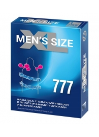 Стимулирующая насадка на пенис MEN SIZE 777 - Sitabella - в Череповце купить с доставкой