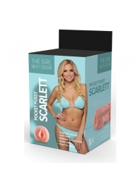 Телесный мастурбатор-вагина Scarlett - Dream Toys - в Череповце купить с доставкой