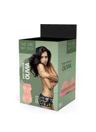 Телесный мастурбатор-вагина Olivia - Dream Toys - в Череповце купить с доставкой