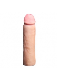 Телесная фаллическая насадка на пенис Magnum Xtender - 23 см. - Blush Novelties - в Череповце купить с доставкой