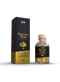 Массажный гель с ароматом маракуйи Passion Fruit - 30 мл. - INTT - купить с доставкой в Череповце
