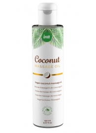 Массажное масло Vegan Coconut - 150 мл. - INTT - купить с доставкой в Череповце