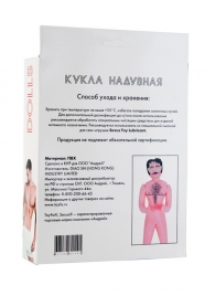 Надувная секс-кукла мужского пола - ToyFa - в Череповце купить с доставкой