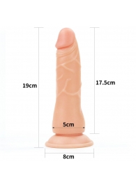 Женский страпон Easy Strapon Set 7.5 - 19 см. - Lovetoy - купить с доставкой в Череповце