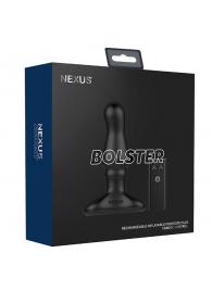 Черный вибростимулятор простаты Nexus Bolster - 12,3 см. - Nexus Range - в Череповце купить с доставкой