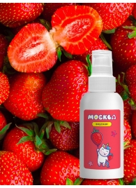 Универсальная смазка с ароматом клубники  Москва Вкусная  - 100 мл. - Москва - купить с доставкой в Череповце