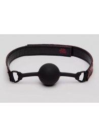 Кляп-шар на двусторонних ремешках Reversible Silicone Ball Gag - Fifty Shades of Grey - купить с доставкой в Череповце