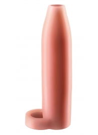 Телесная насадка Real Feel Enhancer XL - 17 см. - Pipedream - в Череповце купить с доставкой