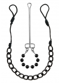 Интимные украшения с бусинами NIPPLE   CLIT JEWELRY - Pipedream - купить с доставкой в Череповце