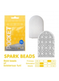 Карманный мастурбатор Spark Beads - Tenga - в Череповце купить с доставкой