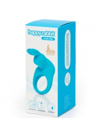 Голубое эрекционное виброкольцо Happy Rabbit Rechargeable Rabbit Cock Ring - Happy Rabbit - в Череповце купить с доставкой