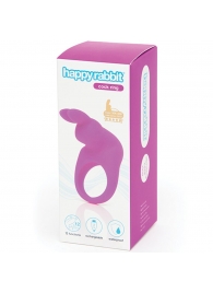 Фиолетовое эрекционное виброкольцо Happy Rabbit Rechargeable Rabbit Cock Ring - Happy Rabbit - в Череповце купить с доставкой