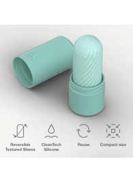 Мятный двусторонний мастурбатор Arcwave Ghost Pocket Stroker - Arcwave - в Череповце купить с доставкой