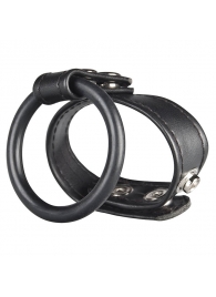 Двойное кольцо выносливости на пенис DUAL STAMINA RING - BlueLine - в Череповце купить с доставкой