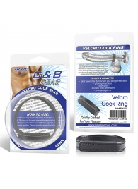 Кольцо на пенис из искусственной кожи на липучке VELCRO COCK RING - 5 см. - BlueLine - в Череповце купить с доставкой