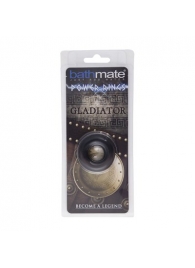 Чёрное эрекционное кольцо Gladiator - Bathmate - в Череповце купить с доставкой