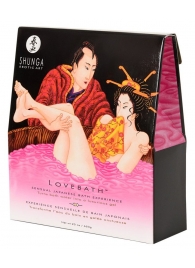 Соль для ванны Lovebath Dragon Fruit, превращающая воду в гель - 650 гр. - Shunga - купить с доставкой в Череповце