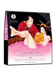 Соль для ванны Lovebath Dragon Fruit, превращающая воду в гель - 650 гр. - Shunga - купить с доставкой в Череповце