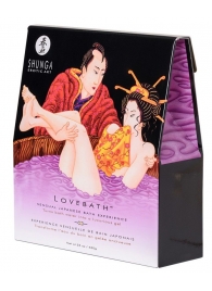 Соль для ванны Lovebath Sensual lotus, превращающая воду в гель - 650 гр. - Shunga - купить с доставкой в Череповце