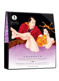 Соль для ванны Lovebath Sensual lotus, превращающая воду в гель - 650 гр. - Shunga - купить с доставкой в Череповце