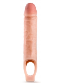 Телесная насадка на пенис 10 Inch Cock Sheath Extender - 25 см. - Blush Novelties - в Череповце купить с доставкой