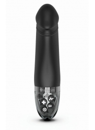 Черный вибратор с электростимуляцией Real Deal Neal - 16,5 см. - MyStim - купить с доставкой в Череповце