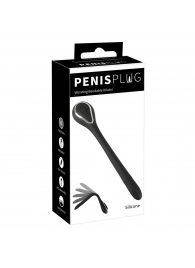Черный гибкий уретральный стимулятор с вибрацией Vibrating Bendable Dilator - 13,5 см. - Orion - купить с доставкой в Череповце