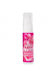 Интимный гель на водной основе Tutti-Frutti Bubble Gum - 30 гр. - Биоритм - купить с доставкой в Череповце