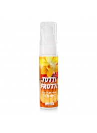 Интимный гель на водной основе Tutti-Frutti  Ванильный пудинг  - 30 гр. - Биоритм - купить с доставкой в Череповце