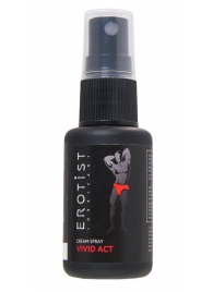 Возбуждающий крем-спрей для мужчин Erotist Vivid Act - 30 мл. - Erotist Lubricants - купить с доставкой в Череповце