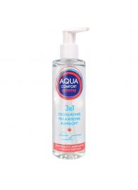 Гель-лубрикант на водной основе Aqua Comfort Aroma с ароматом персика - 195 гр. - Биоритм - купить с доставкой в Череповце