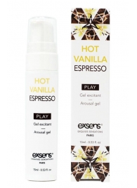 Возбуждающий гель Hot Vanilla Espresso Arousal Gel - 15 мл. - Exsens - купить с доставкой в Череповце