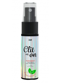 Клиторальный возбуждающий спрей Clit Me On Peppermint - 12 мл. - INTT - купить с доставкой в Череповце