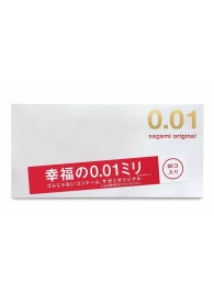 Ультратонкие презервативы Sagami Original 0.01 - 20 шт. - Sagami - купить с доставкой в Череповце