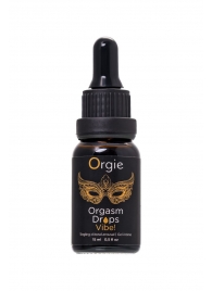 Возбуждающий гель для клитора ORGIE Orgasm Drops Vibe - 15 мл. - ORGIE - купить с доставкой в Череповце