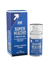 Мужской стимулирующий гель Super Macho - 17 мл. - INTT - купить с доставкой в Череповце