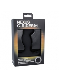 Черный вибромассажер простаты Nexus G-Rider+ - 12,6 см. - Nexus Range - в Череповце купить с доставкой
