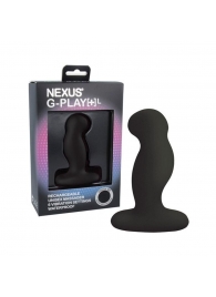 Черная вибровтулка Nexus G-Play+ L - Nexus Range - в Череповце купить с доставкой