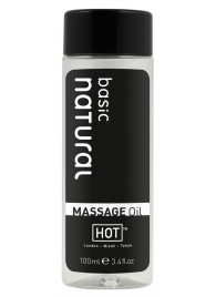 Массажное масло для тела Natural Basic - 100 мл. - HOT - купить с доставкой в Череповце