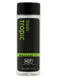 Массажное масло для тела Tropic Fresh - 100 мл. - HOT - купить с доставкой в Череповце