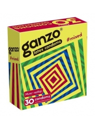 Микс-набор из 30 презервативов Ganzo Mixed - Ganzo - купить с доставкой в Череповце